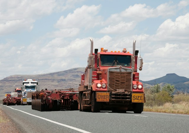 Large trucks for commercial towing